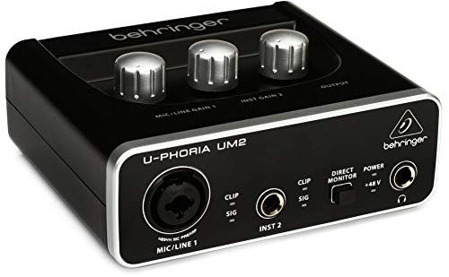 BEHRINGER ベリンガー USBオーディオインターフェイス UM2 国内発送