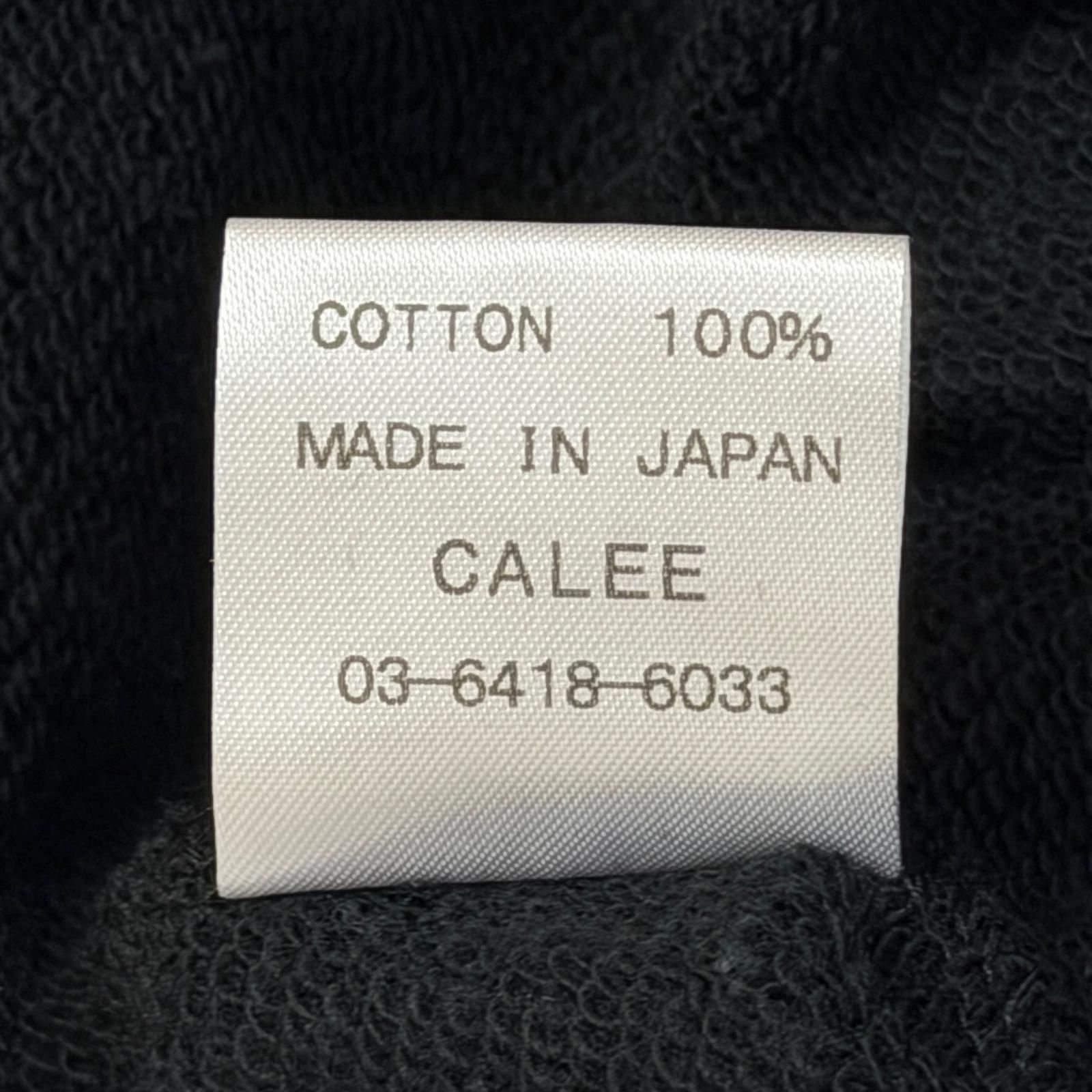 参考上代17600円 未使用 CALEE 25AW EMBLEM LOGO CREW NECK SW