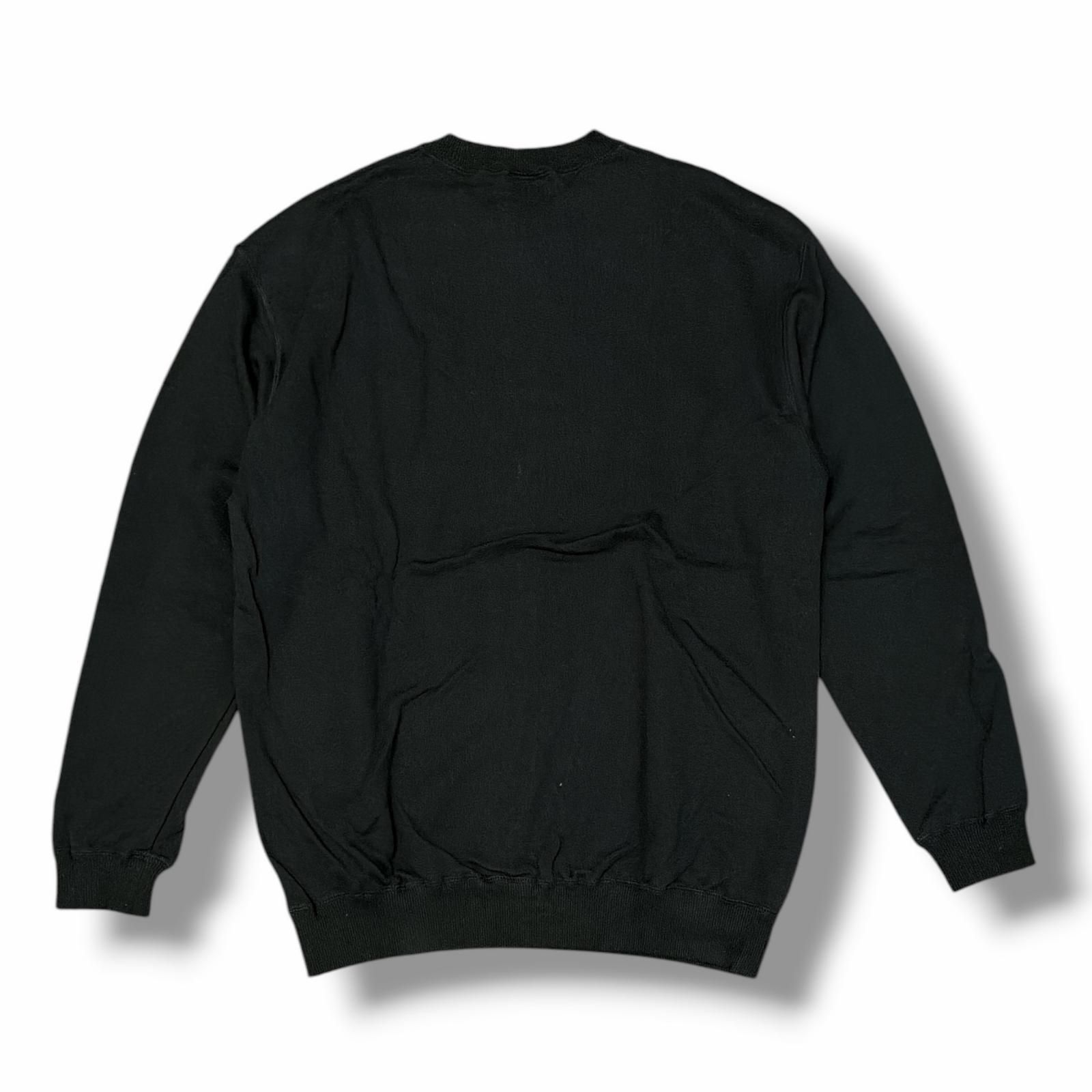 参考上代17600円 未使用 CALEE 25AW EMBLEM LOGO CREW NECK SW エンブレムロゴクルーネックスウェット トレーナー キャリー CL-25AW014 ブラック M （17705M） 参考上代17600円 未使用 CALEE 25AW EMBLEM LOGO CREW NECK SW