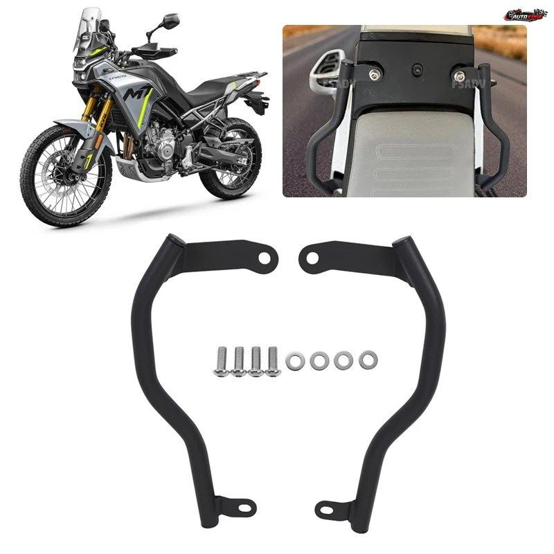CFMOTO 450MT MT450 CF 450 MT 2024 2025 用オートバイ後部パッセンジャーハンドルグラブバーレールアームレストテールハンドレールアクセ