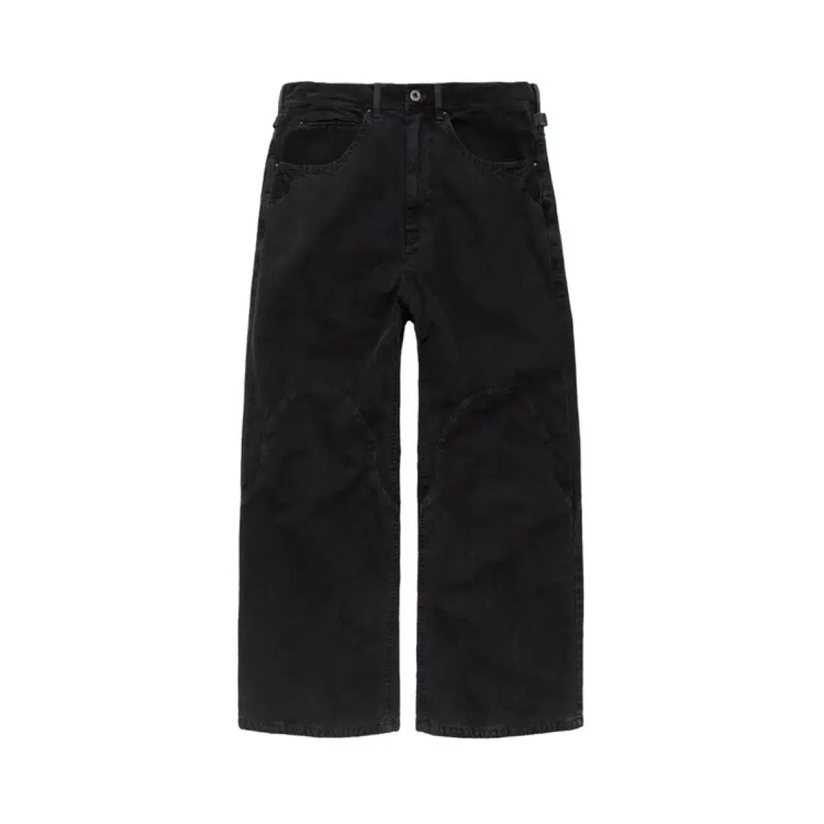 2 出品 POLYTERU フレイム パンツ ブラック