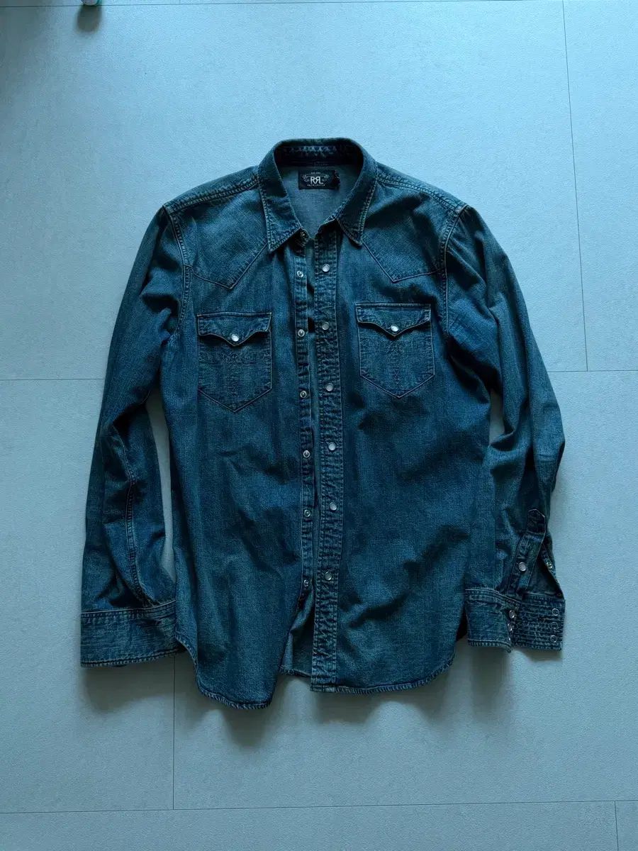RRL ウエスタンシャツ L