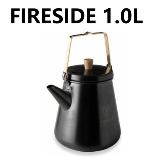 ファイヤーサイド FIRESIDE 1.0Lトリップケトル サテンブラック