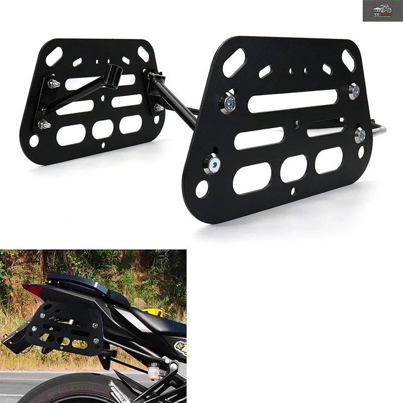 ヤマハ MT-07 FZ-07 MT07 FZ07 2014-2024 パニアラック サイドキャリア オートバイ サドルバッグ サポートラック バーマウントブラケット