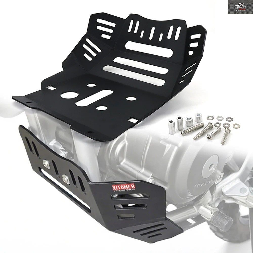 エンジン下部保護カバー ホンダ CRF300L 2021-2025 CRF 300L オートバイ スキッドプレート バッシュフレームガード