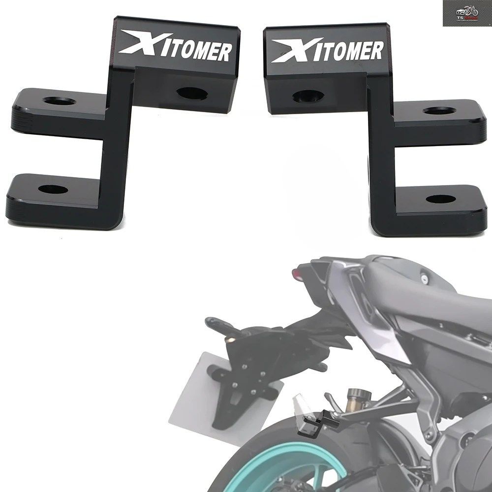 ヤマハ MT-09 / SP 2021-2025 TRACER 9 GT 2021 - 24 用 パッセンジャーフットレスト フットペグ ローダウンブラケットキット