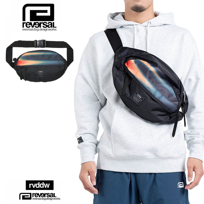 リバーサル バッグ reversal rvddw ヒップバッグ ボディバッグ ウエストバッグ メンズ レディース ブランド 大きいサイズ おしゃれ おすすめ 人気 黒 格闘技 reversal524