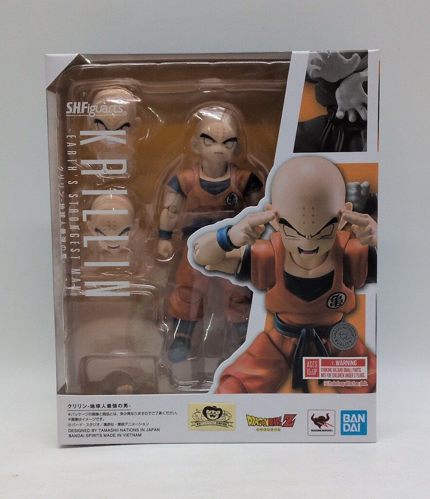 バンダイ S.H.Figuarts ドラゴンボールZ クリリン-地球人最強の男- バンダイナムコ版