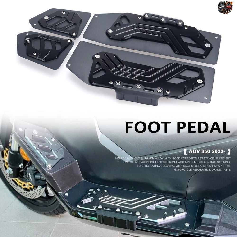 2022 - 2025 ホンダ ADV-350 ADV 350 ADV350 ADV 350 用モーターサイクル フットレスト フットパッド ペダルプレート ペダル アクセサリー