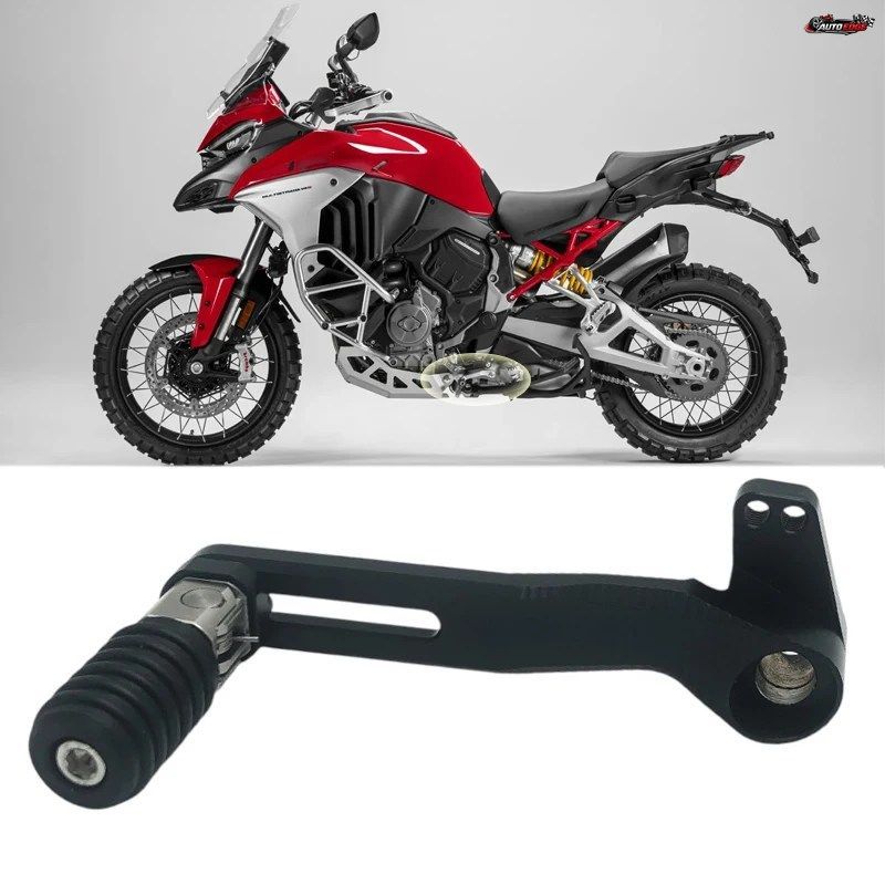 DUCATI MULTISTRADA V4S PORT 2020-2023用 CNCアルミニウム製調整式折りたたみ式ギアシフターシフトペダルレバー
