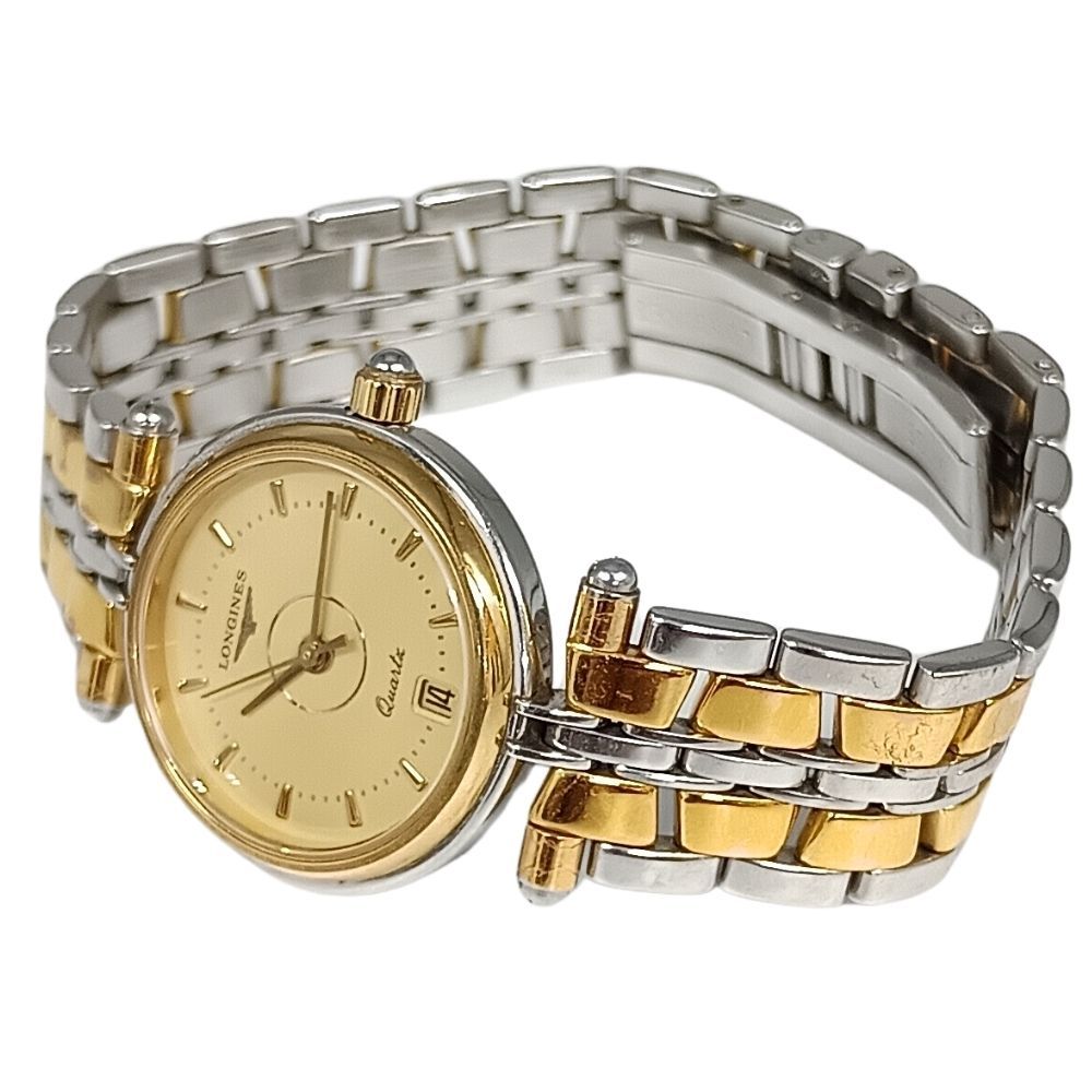 LONGINES ロンジン フラッグシップ デイト コンビ クォーツ レディース