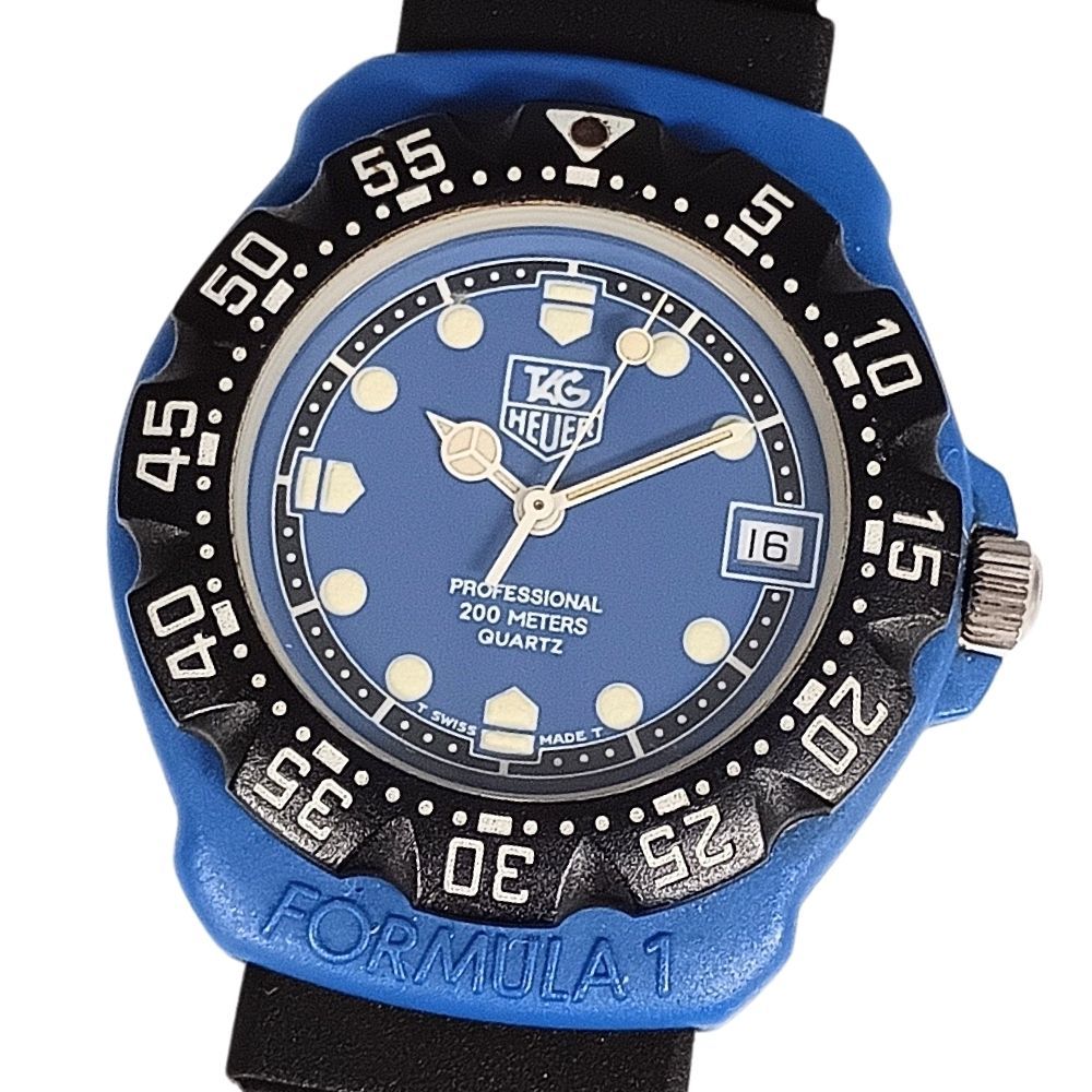 タグホイヤー F1シリーズ 381.5 13 クォーツ時計（ジャンク品） 不稼働品】TAG HEUER タグホイヤー 381.513 フォーミュラ1 クォーツ