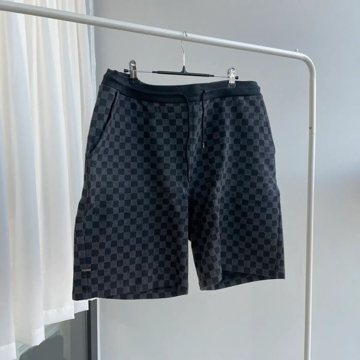 Louis Vuitton ダミエ コットン ハーフパンツ (xl)