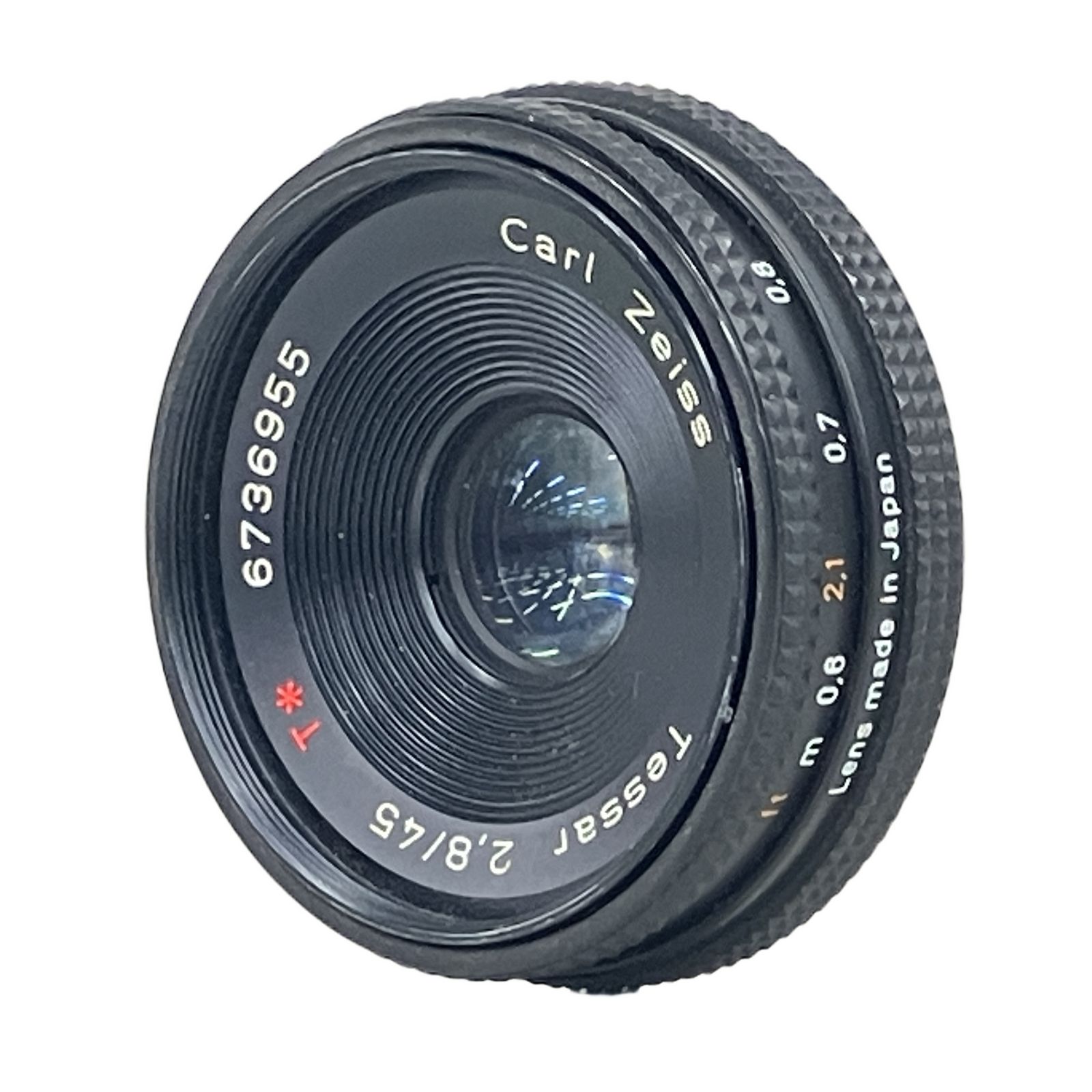 CONTAX コンタックス Carl Zeiss Tessar 2.8/45 単焦点 レンズ カメラ ジャンク K11339086