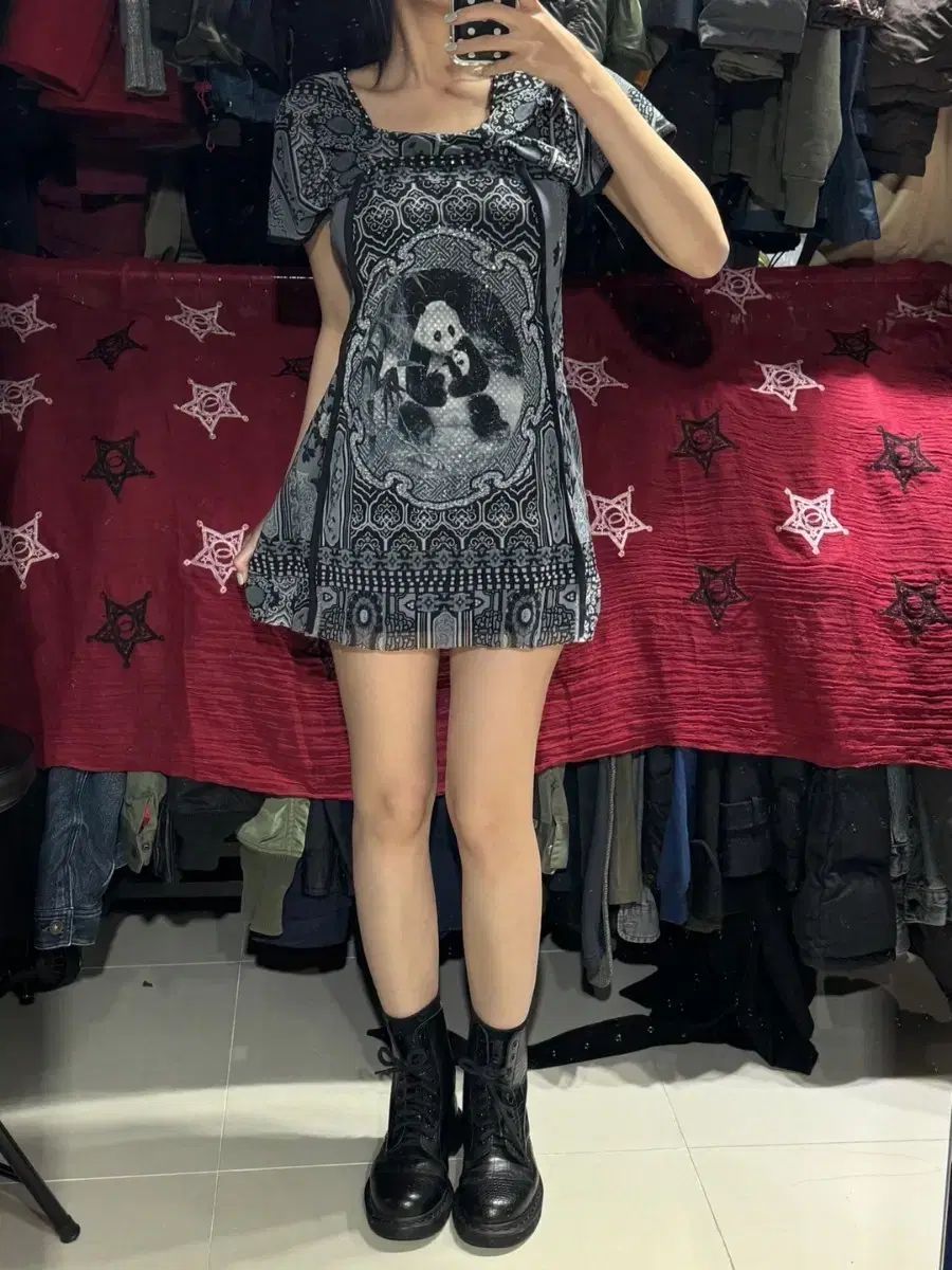 Vivienne Tam キュービック ファン ワンピース