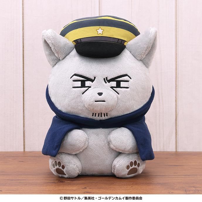 新品未開封 エンスカイ(ENSKY) ゴールデンカムイ どうぶつフォーゼマスコット〈大〉 5.月島軍曹 約330×250×200mm 綿