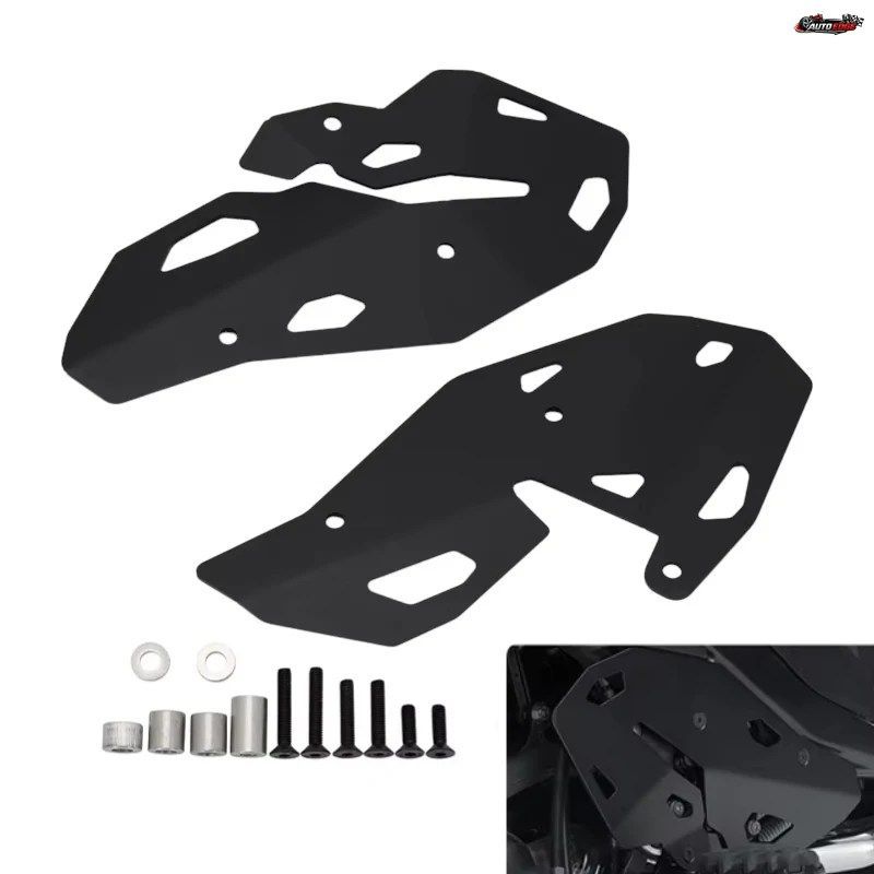 BMW 2023-2026用 R1300GS ヒールプロテクター サイドパネル フレームガード ヒールガード プロテクション オートバイアクセサリー
