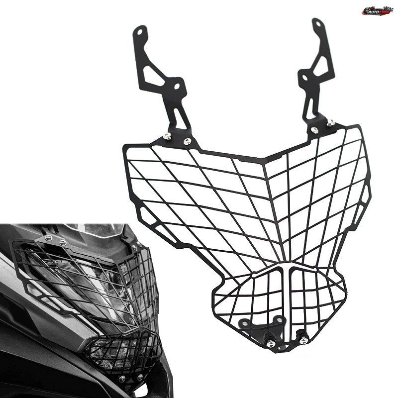 ホンダ NC750X NC750 NC 750 X 750X 2021 - 23 用モーターサイクルヘッドライトプロテクターヘッドライトグリルプロテクションガードカバー