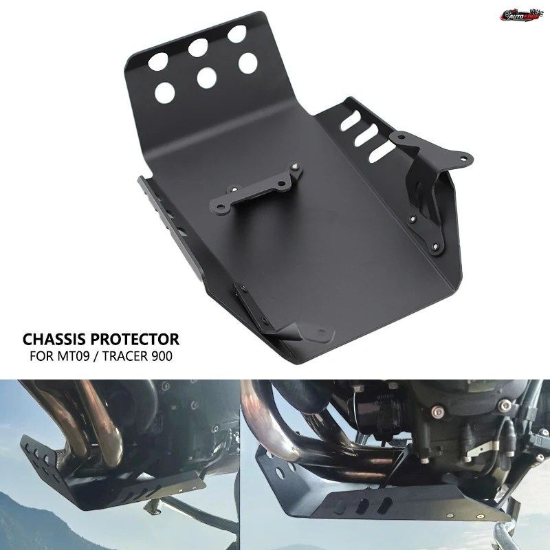ヤマハ MT09 FZ09 MT 2014-2019 - 21 XSR900 TRACER 900 用モーターサイクルエンジンベースシャーシ保護カバースキッドプレート