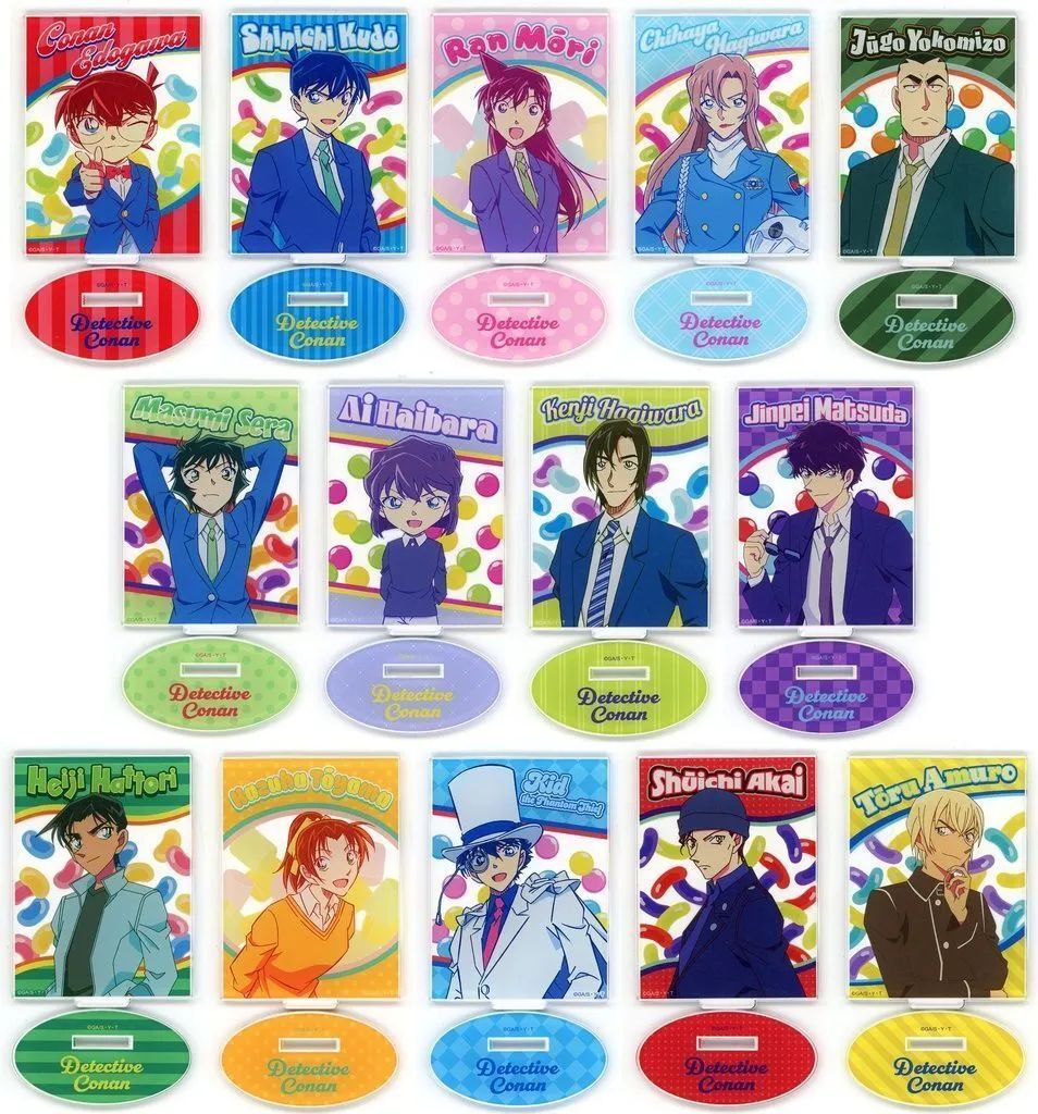 【中古】アクリルスタンド・アクリルパネル 全14種セット 「名探偵コナン アクリルスタンドコレクション」