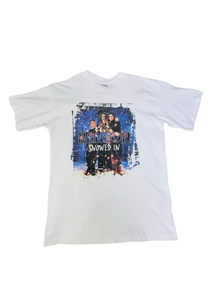 ヴィンテージ 90s バンド HANSON SNOWED IN Tシャツ L