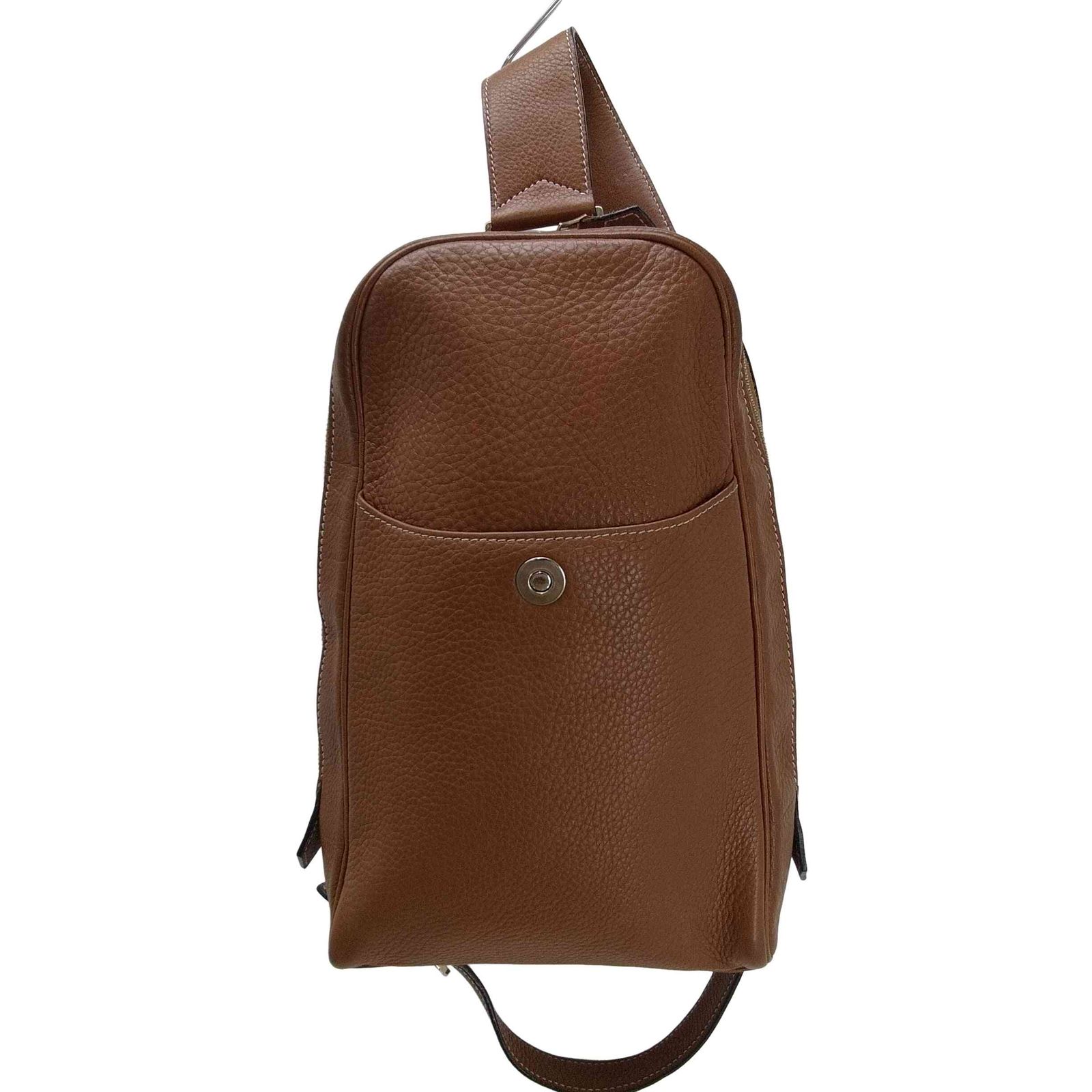 ユーズドフルギ USED古着 cisei FIRENZE Leather Shoulder Bag イタリア製 シボ革 レザー ショルダー バック レディース 表記無