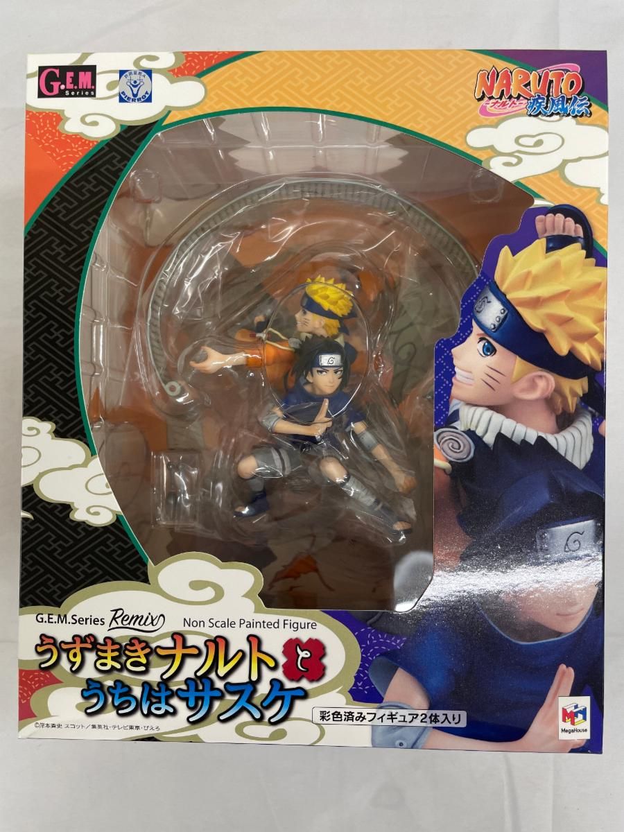 【未開封】NARUTO-ナルト- 疾風伝 G.E.M.シリーズ remix うずまきナルトとうちはサスケ