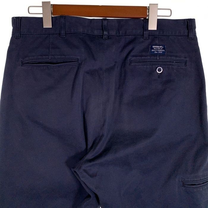 SUPREME シュプリーム Chino Pant チノパンツ ネイビー Size 34 - メルカリ