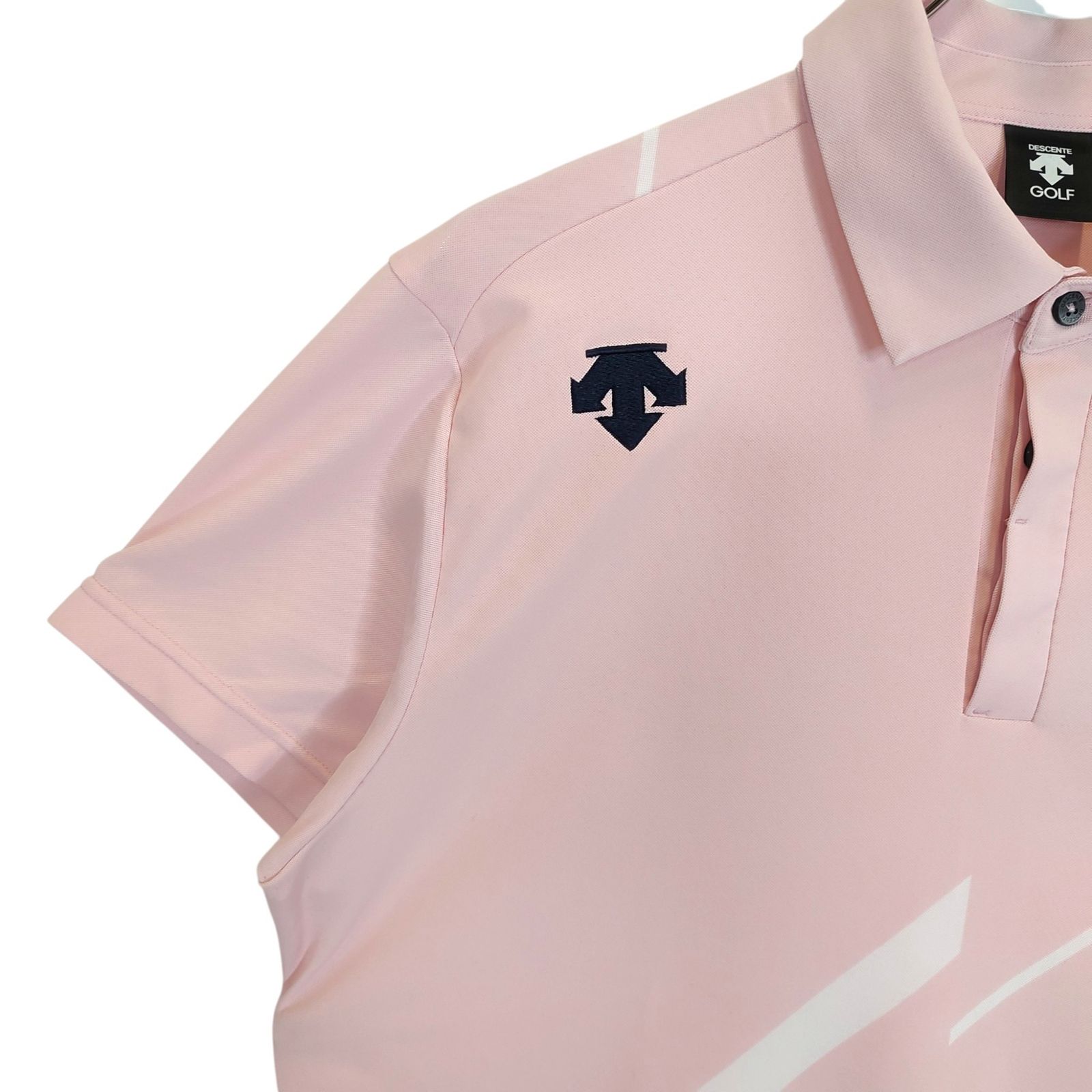 DESCENTE GOLF デサントゴルフ 半袖 ポロシャツ DGMPJA000P L ピンク