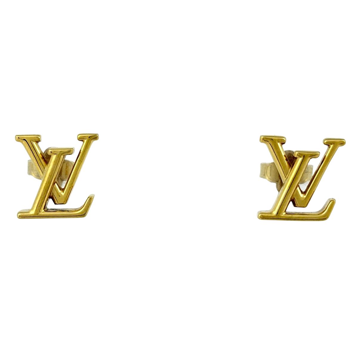 ルイ・ヴィトン Louis Vuitton LV アイコニック ピアス GP ゴールド レディース 【中古】 45,370円