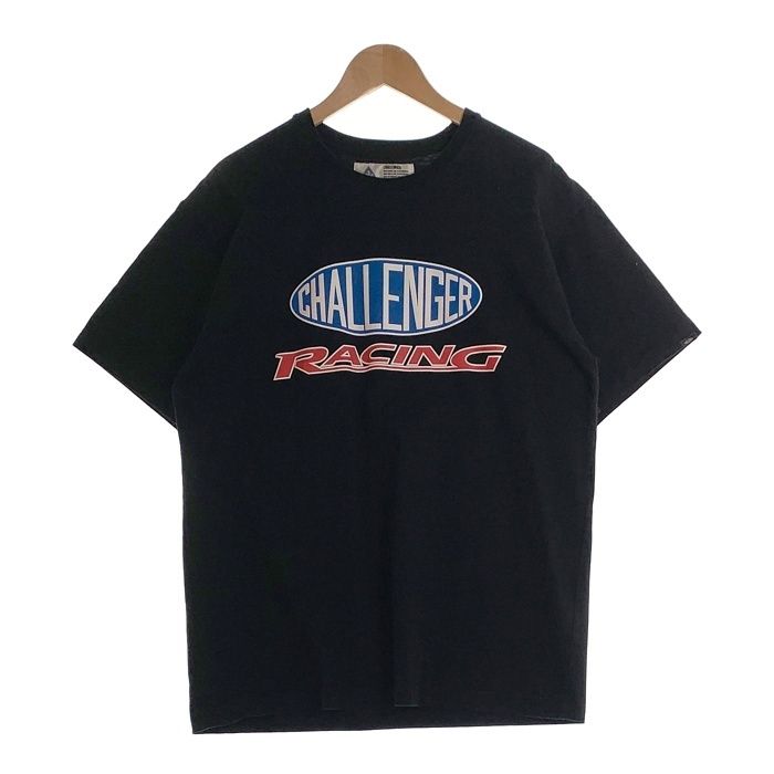CHALLENGER チャレンジャー 23SS RACING TEE レーシングロゴ 半袖 Tシャツ ブラック Size L