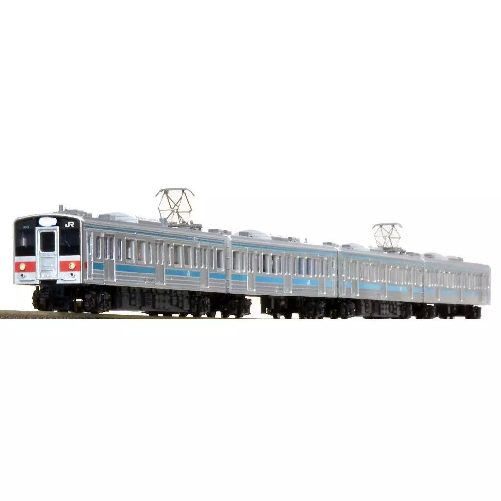 【新品】鉄道模型 1/150 121系 前面警戒色 4両セット [A1953]