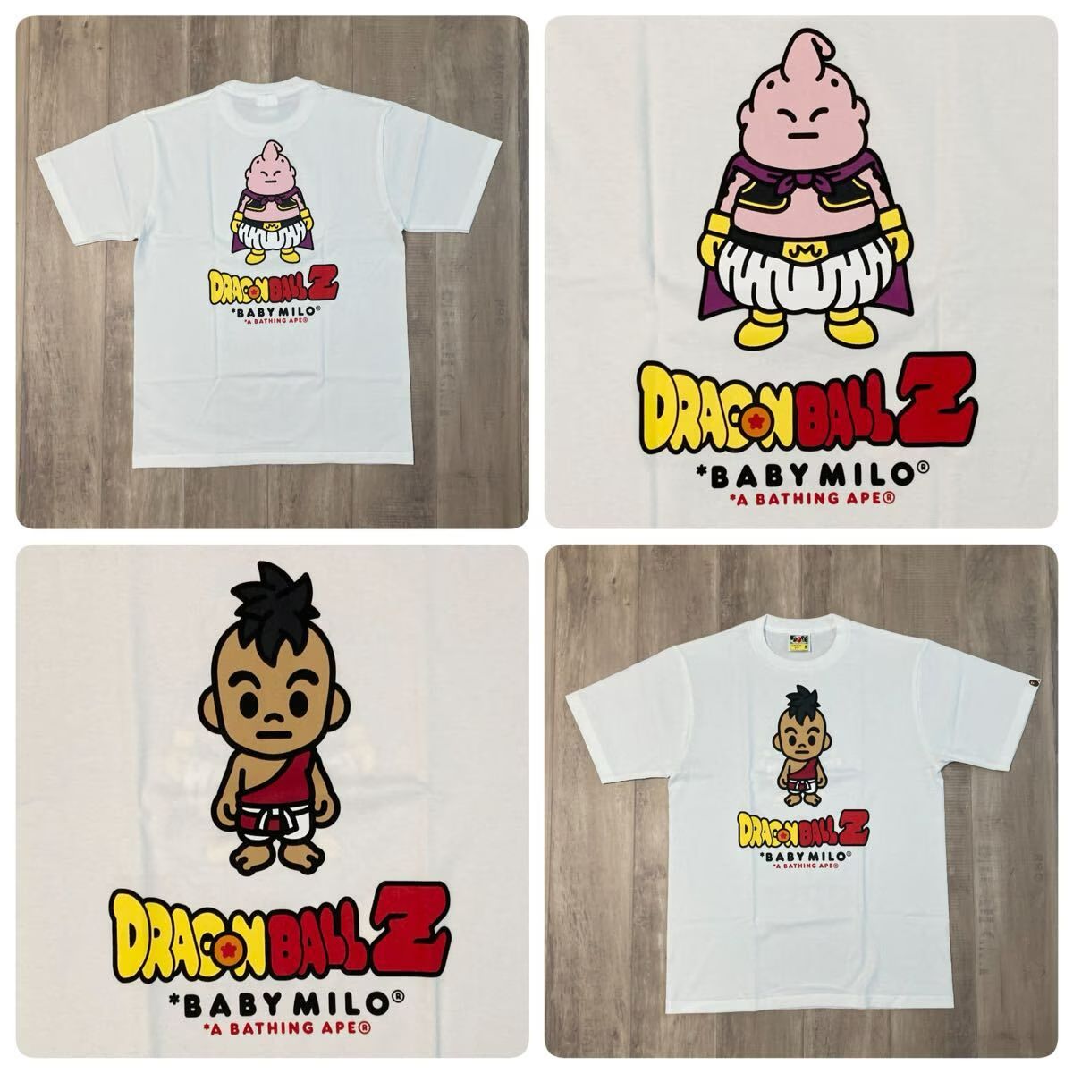 ★新品★ ドラゴンボール Z BAPE 魔人ブウ マイロ Tシャツ Mサイズ a bathing ape Dragonball エイプ ベイプ アベイシングエイプ milo i06