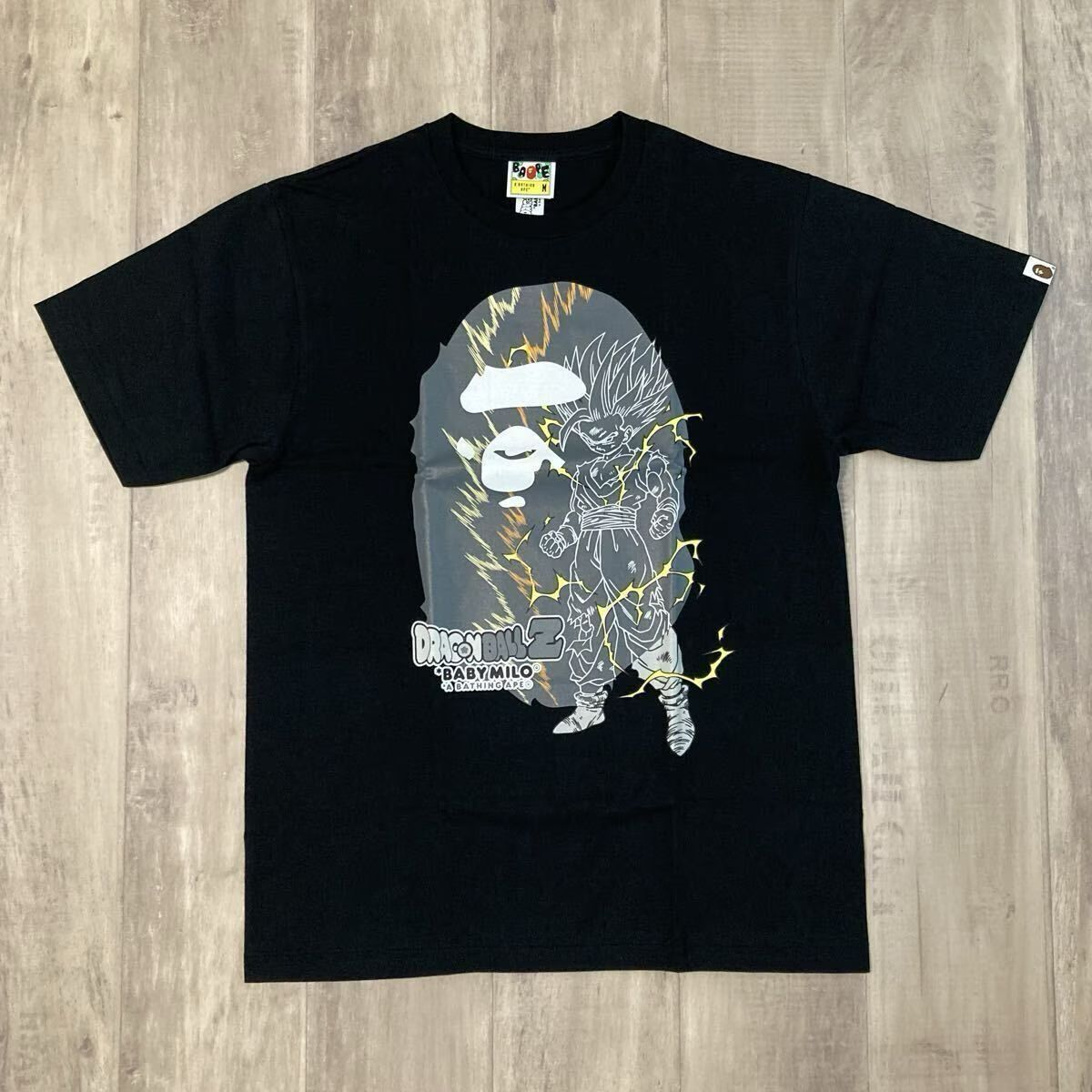 ★新品★ DRAGON BALL Z BAPE SON GOHAN BIG HEAD Tシャツ Mサイズ a bathing ape ドラゴンボール エイプ ベイプ アベイシングエイプ myi06