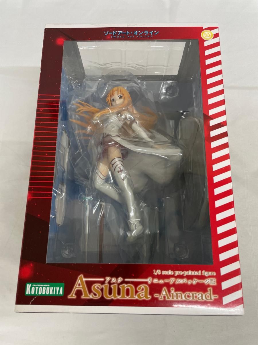 【未開封】ソードアート・オンライン アスナ -Aincrad- リニューアルパッケージ版 1/8スケール PVC製 フィギュア