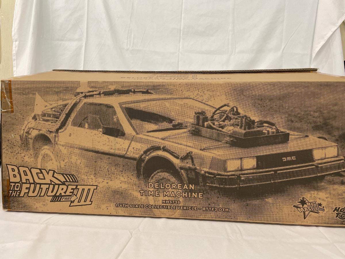 ♪デロリアン・タイムマシン 「バック・トゥ・ザ・フューチャー PART3」 ムービー・マスターピース 1/6 ビークル＊同梱不可