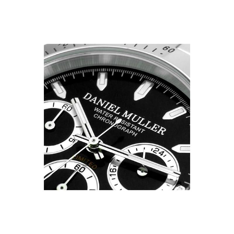 新品】 [ダニエル・ミューラー]DANIEL MULLER 腕時計 オールステンレス 