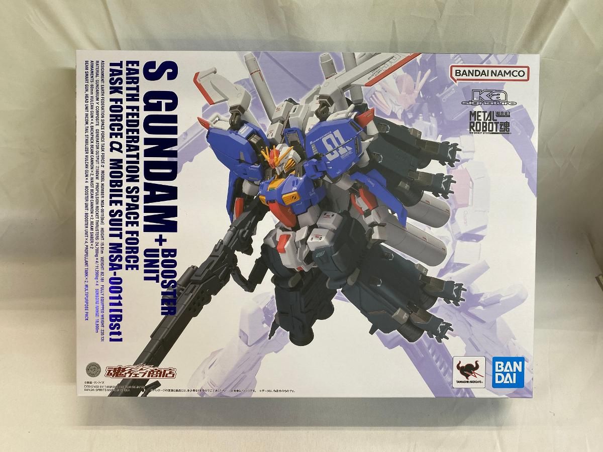 【未開封】METAL ROBOT魂(Ka signature) ＜SIDE MS＞ Sガンダム ブースター・ユニット装着型