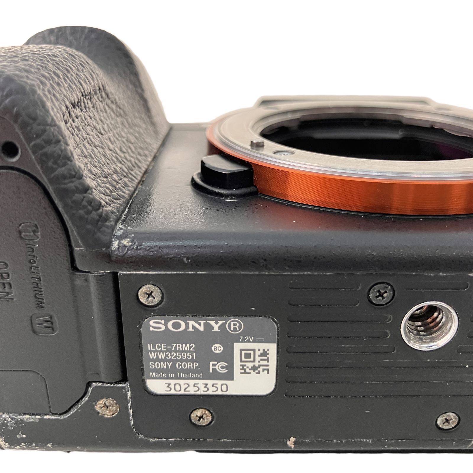 SONY α7RII ILCE-7RM2 ミラーレス 一眼 ボディ 外装落下痕有り 中古 訳