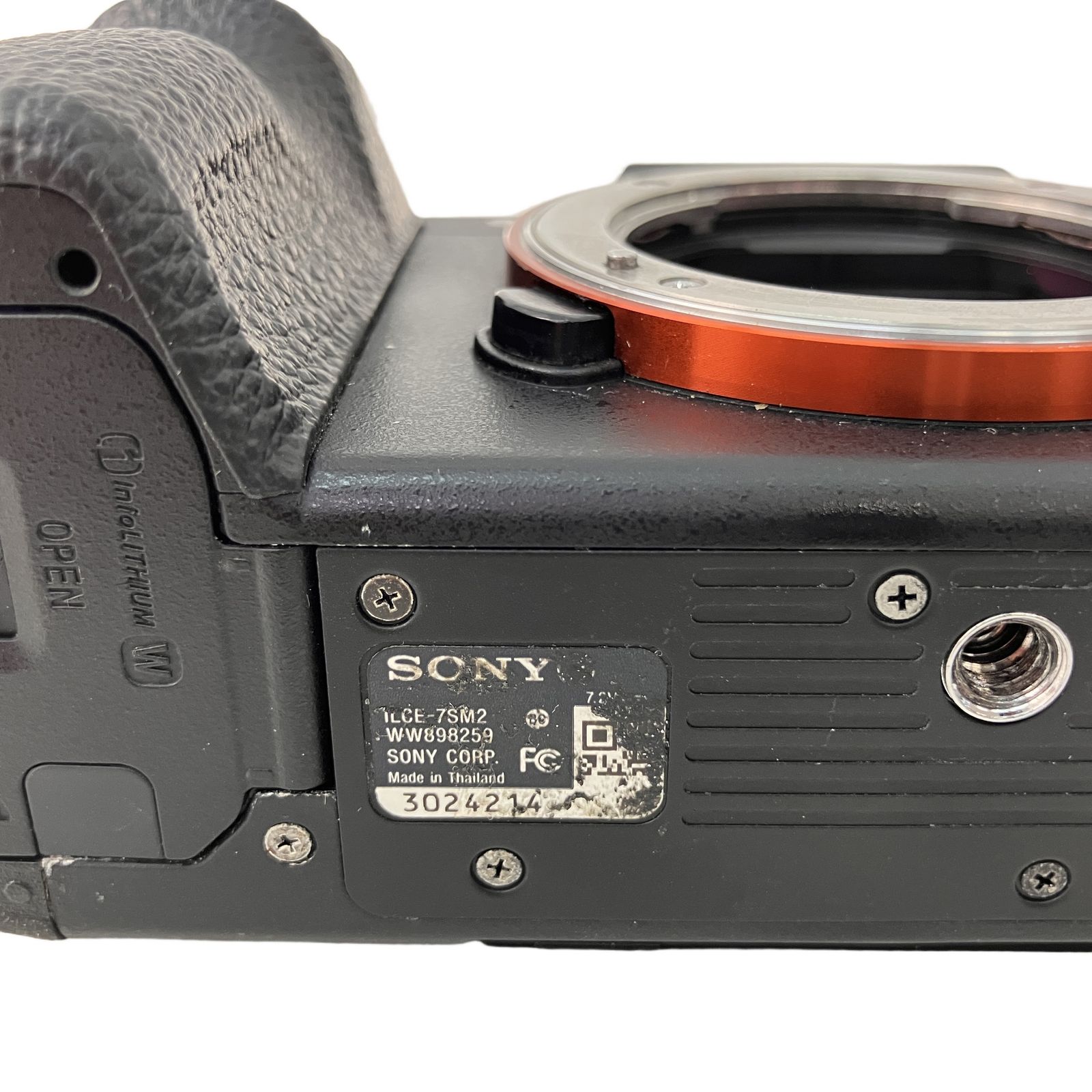SONY α7 SII ILCE-7SM2 ミラーレス 一眼 ボディ 革剥がれ有り ソニー