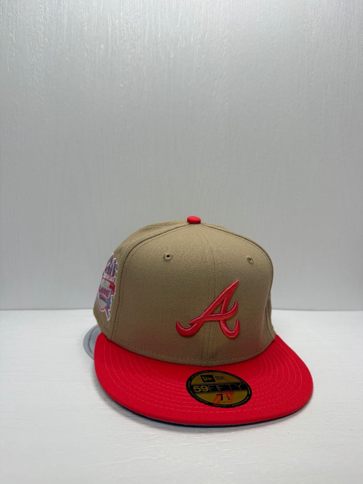 ニューエ ラ アトランタブレーブス 30thアニバーサリー 59fifty フィッティドキャップ ツートンカラー
