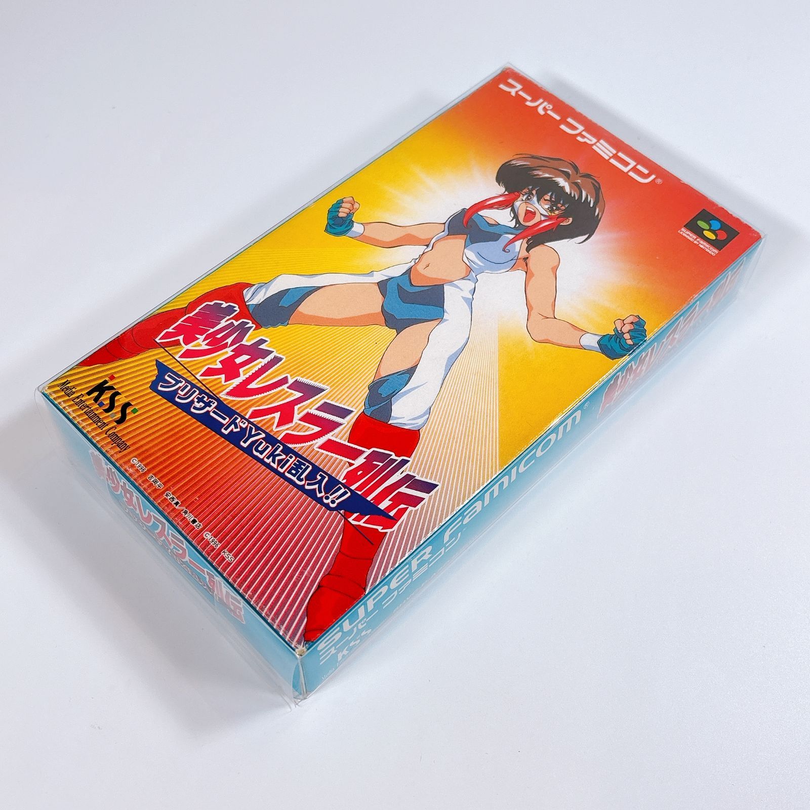 美品 美少女レスラー列伝 ブリザードYuki乱入 SFC スーパーファミコン