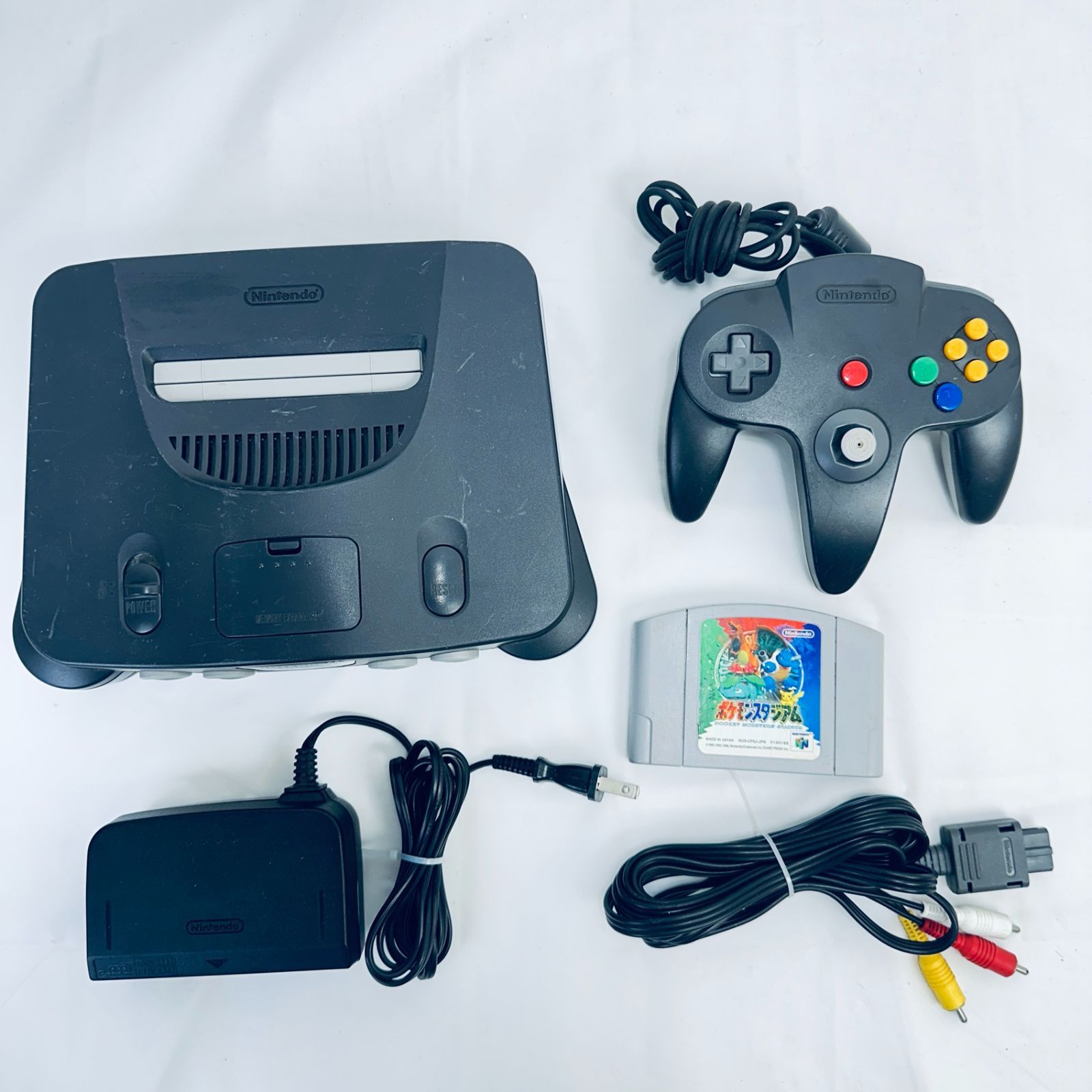 すぐ遊べるセット動作品 ニンテンドー64 本体 コントローラ 一式 