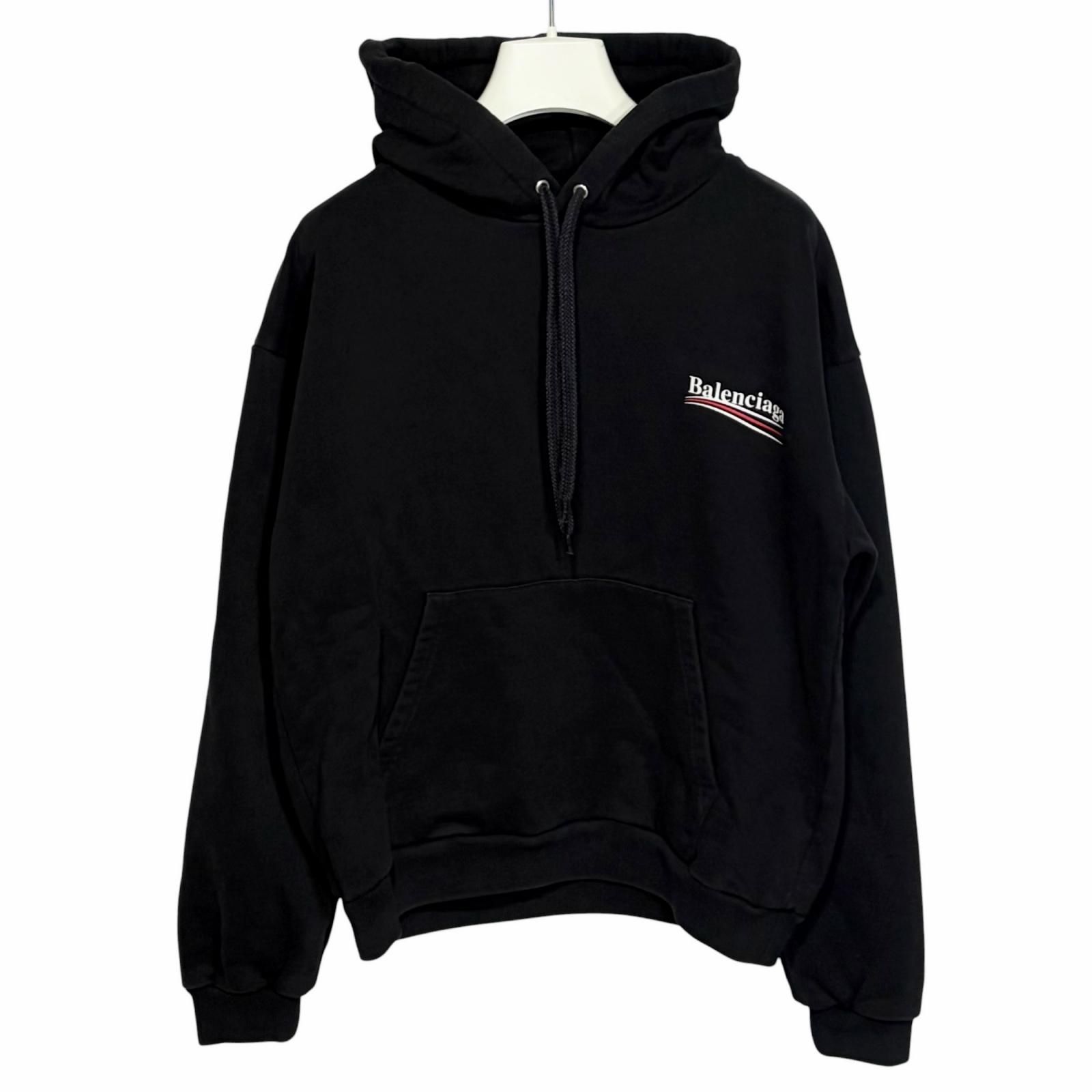 BALENCIAGA/S /ブラック /キャンペーンロゴパーカー /型番508205
