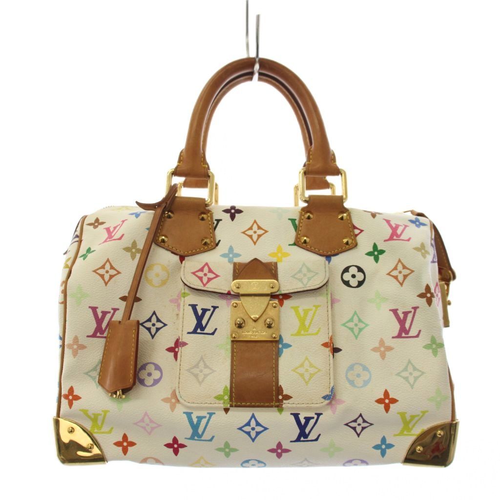ルイヴィトン LOUIS VUITTON スピーディ30 モノグラムマルチカラー ボストンバッグ ハンドバッグ ブロン M92643 /KH ■OH