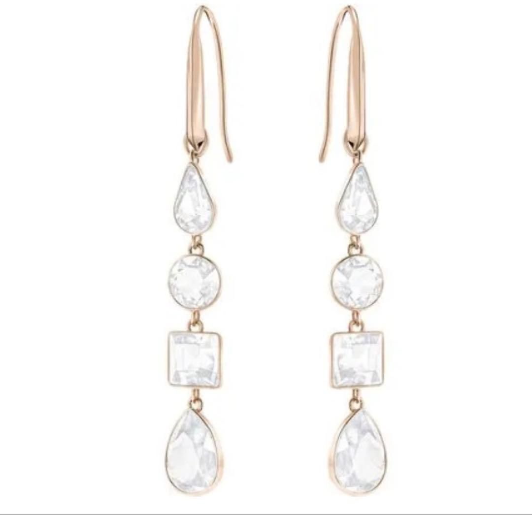 スワロフスキー Swarovski 『Lisanne ピアス』 5395236 スワロフスキー Swarovski Lisanne ロングピアス - メルカリ