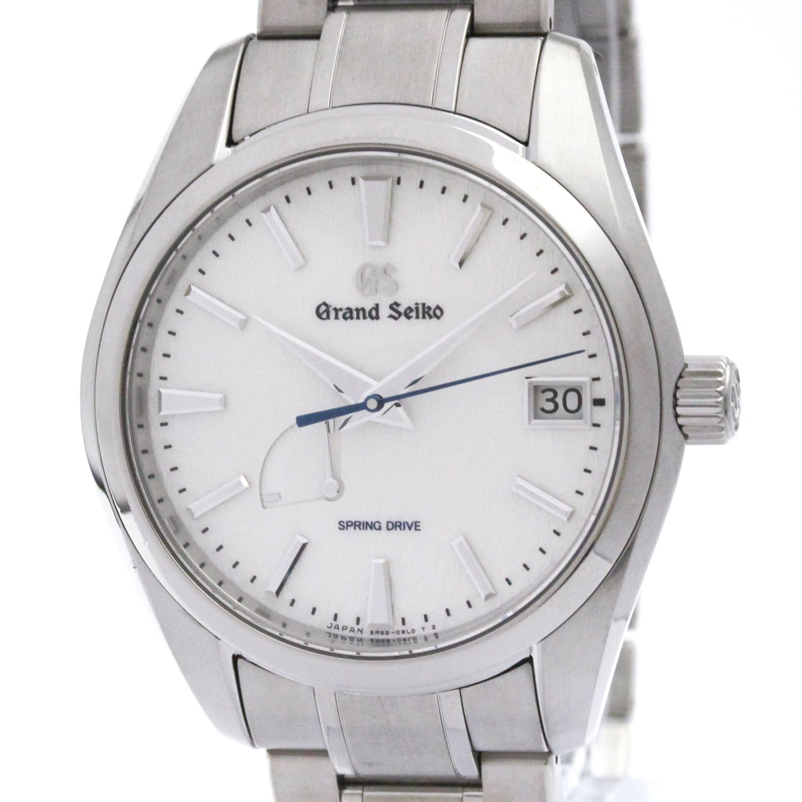 グランドセイコー (GRAND SEIKO) スプリングドライブ マスターショップ限定 WAKO刻印有 チタン メンズ 時計 SBGA211(9R65-0AE0) (外装仕上げ済み)