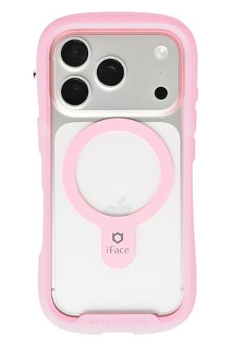 iFace MagSafe 対応 Reflection iPhone 17 Pro ケース MagSynq クリア 強化ガラス (サクラピンク)【アイフェイス アイフォン17プロ 用 スマホケース iphone17pro カバー マグセーフ d5a8e40f