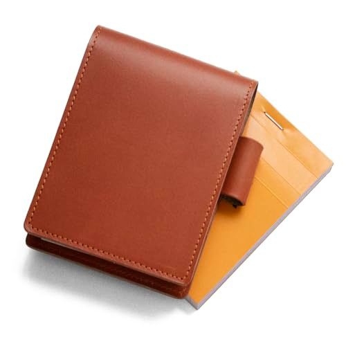ロディア カバー No.11 サイズ 本革 メモ帳一冊付き （ブラウン） 1f4ddf5a