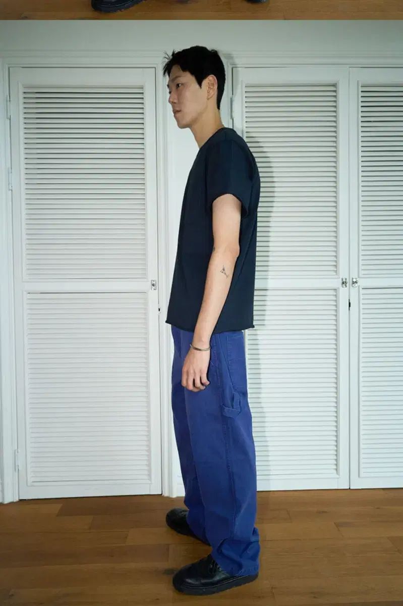 ryoo ペインター パンツ ブルー XL 出品